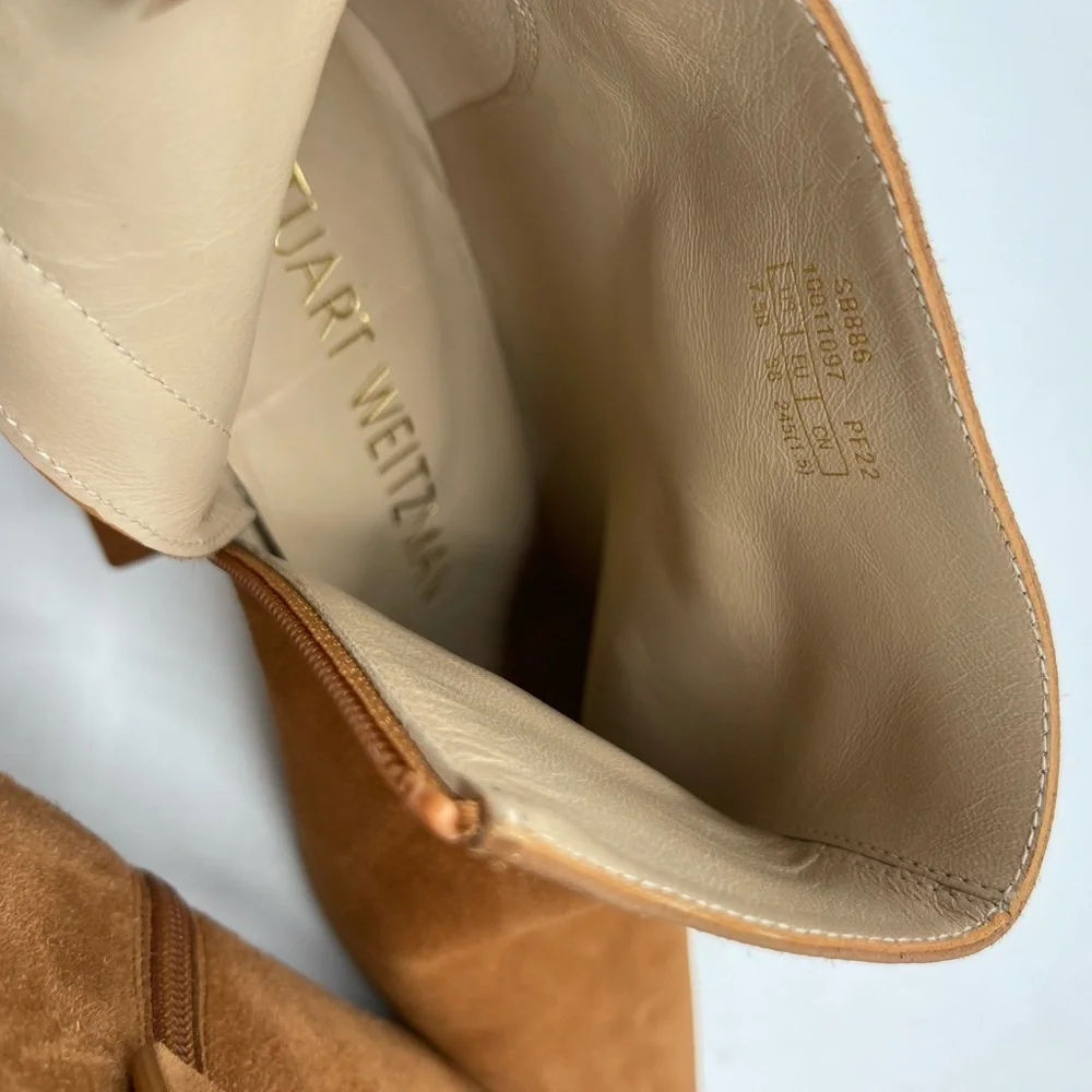 STUART WEITZMAN NOUGAT BOOTIE